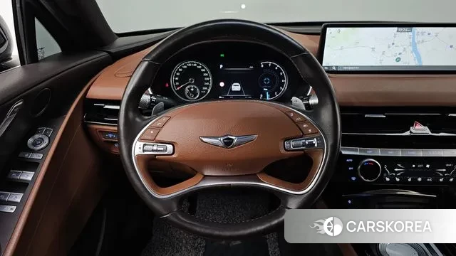 Genesis G80 (RG3) 2022 Синий из Кореи, фото 4