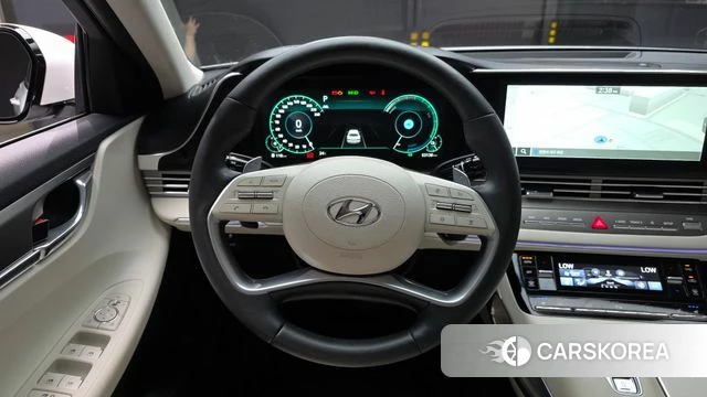 Hyundai The New Grandeur IG Hybrid 2021 Белый из Кореи, фото 4
