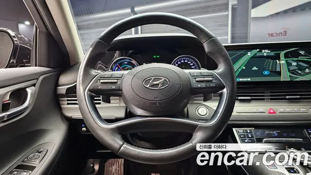 Hyundai The New Grandeur IG Hybrid 2020 Черный из Кореи, фото 4