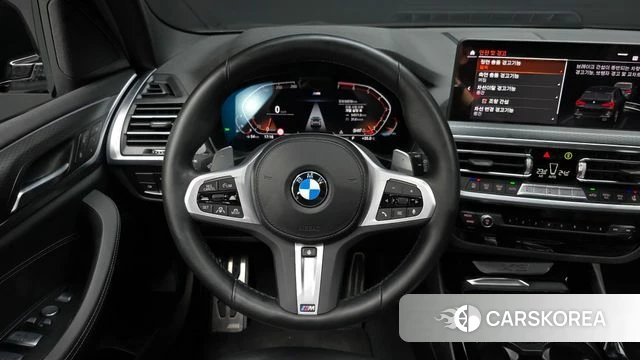 BMW X3 (G01) 2022 Черный из Кореи, фото 4
