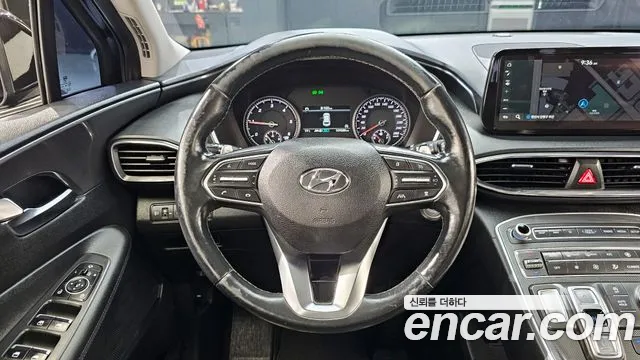 Hyundai The New Santa Fe 2020 Черный из Кореи, фото 4