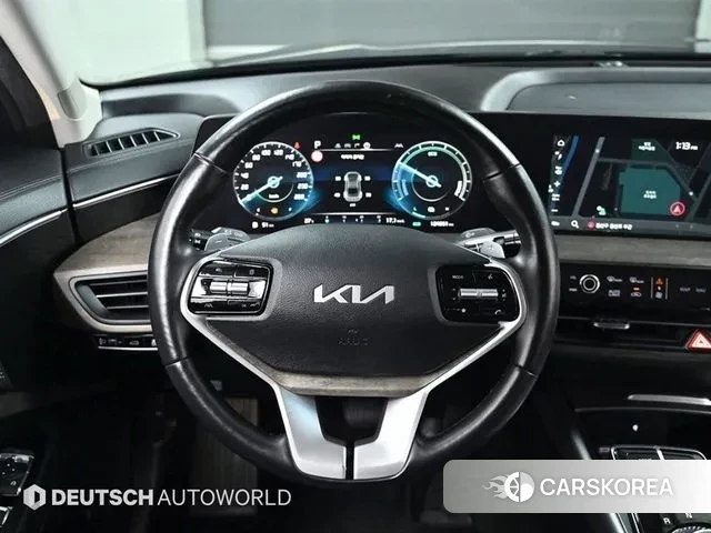 Kia K8 Hybrid 2022 Черный из Кореи, фото 4