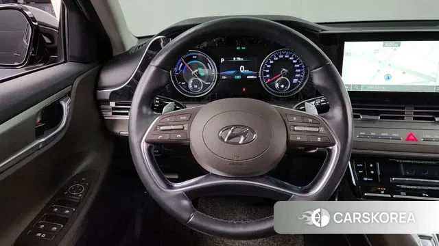 Hyundai The New Grandeur IG Hybrid 2019 Черный из Кореи, фото 4