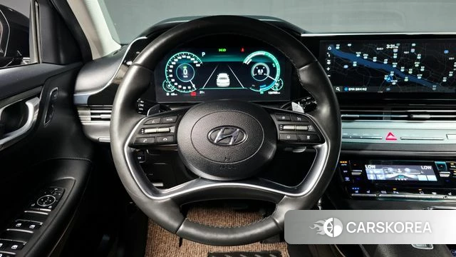 Hyundai The New Grandeur IG Hybrid 2022 Черный из Кореи, фото 4