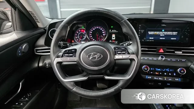 Hyundai Avante (CN7) 2022 Черный из Кореи, фото 4
