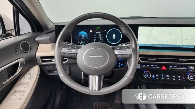Hyundai Sonata D Edge Hybrid (DN8) 2023 Серебряный из Кореи, фото 4