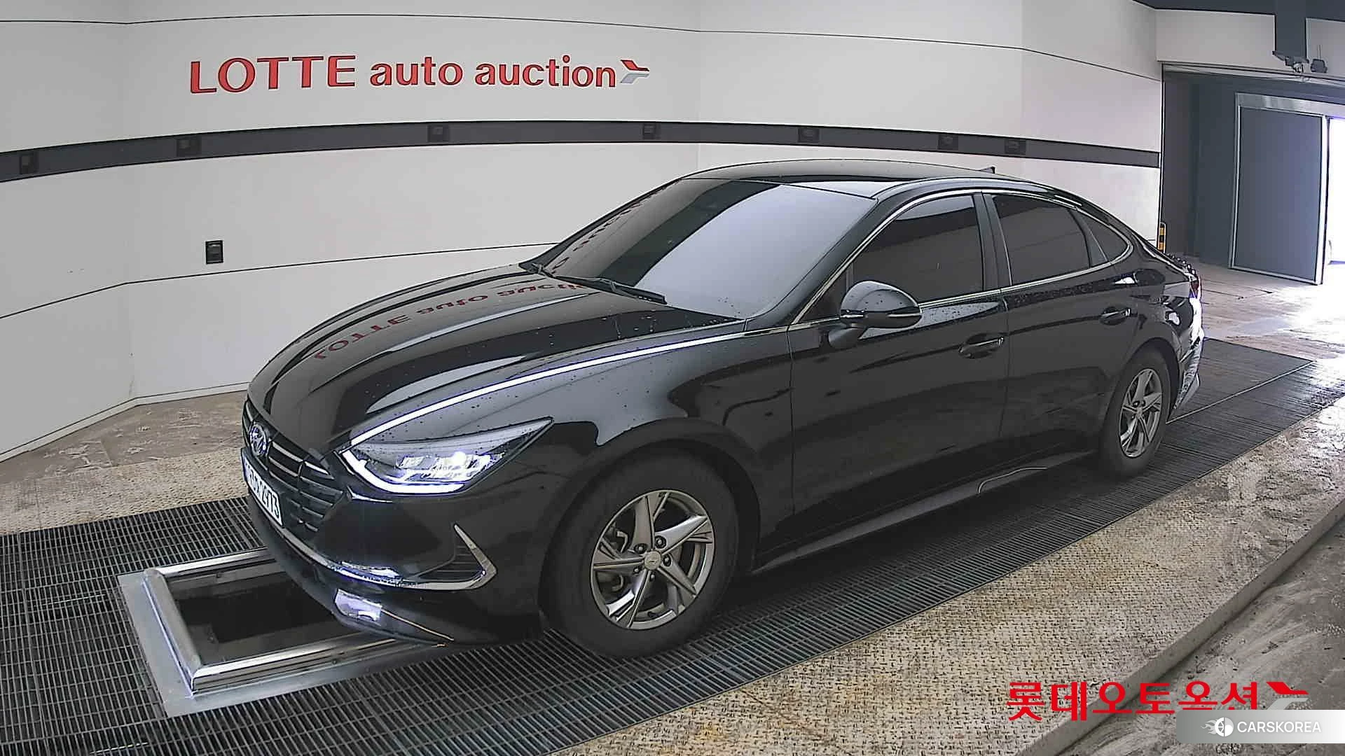 Hyundai Sonata 2022 Midnight Black Pearl из Кореи, фото 4