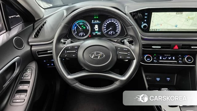 Hyundai Sonata Hybrid (DN8) 2022 Черный из Кореи, фото 4