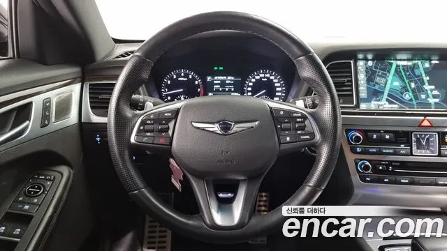 Genesis G80 2018 Черный из Кореи, фото 4