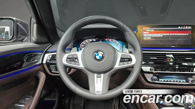 BMW 5 Series (G30) 2022 Черный из Кореи, фото 4