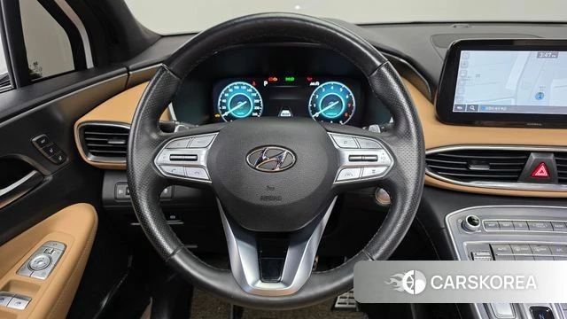 Hyundai The New Santa Fe 2021 Белый из Кореи, фото 4