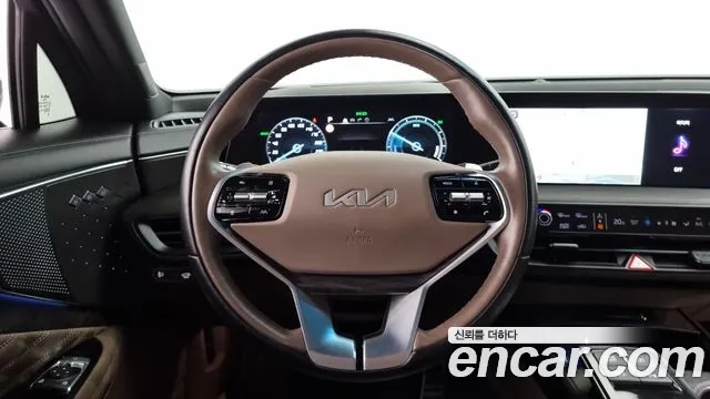 Kia K8 Hybrid 2021 Серый из Кореи, фото 4