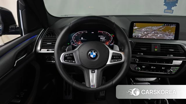 BMW X3 (G01) 2021 Синий из Кореи, фото 4