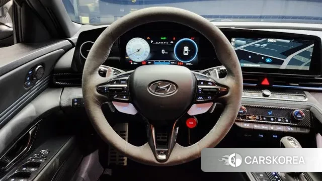 Hyundai Avante (CN7) 2022 Черный из Кореи, фото 4