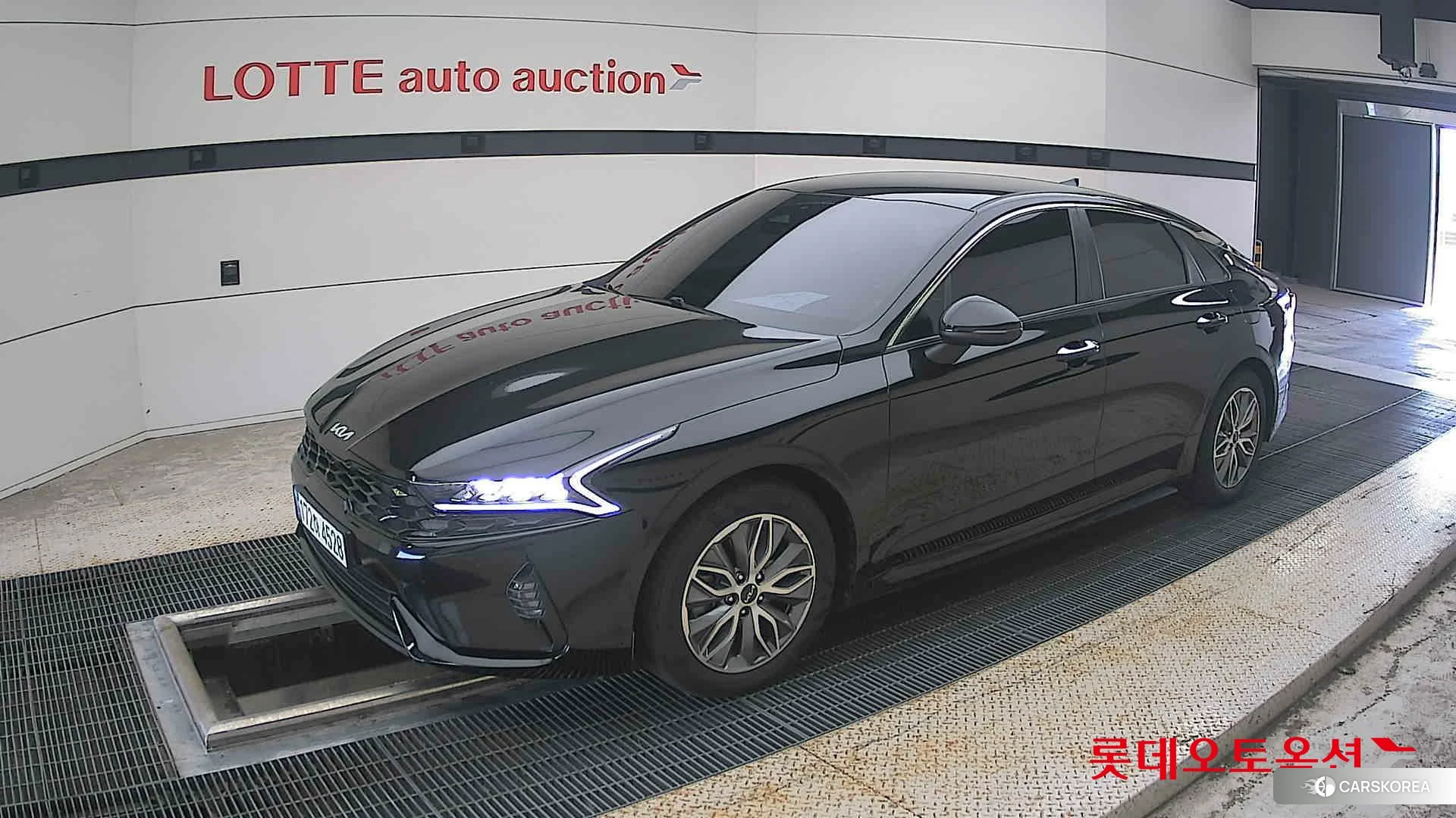 Kia K5 Hybrid 2022 Aurora Black Pearl из Кореи, фото 4