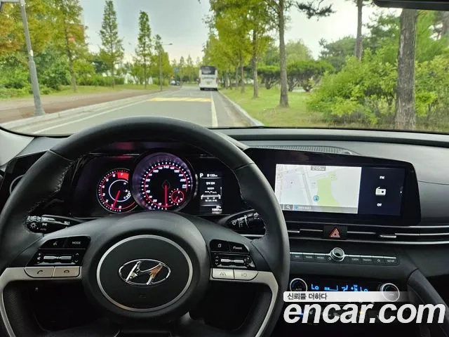 Hyundai Avante (CN7) 2021 Белый из Кореи, фото 4