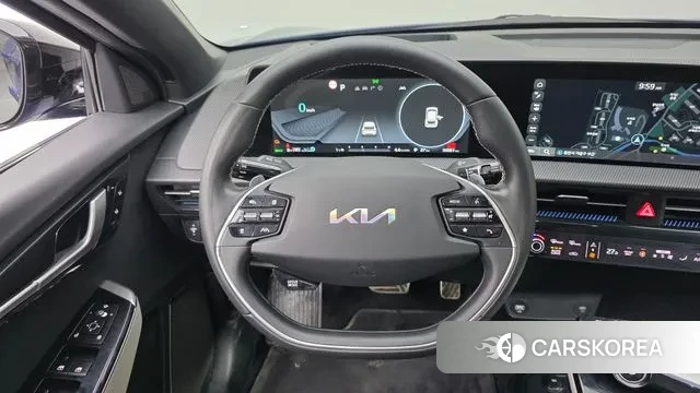 Kia EV6 2021 Синий из Кореи, фото 4