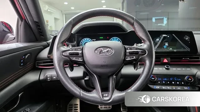 Hyundai Avante (CN7) 2020 Красный из Кореи, фото 4