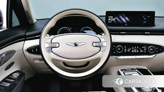 Genesis GV70 2021 Черный из Кореи, фото 4