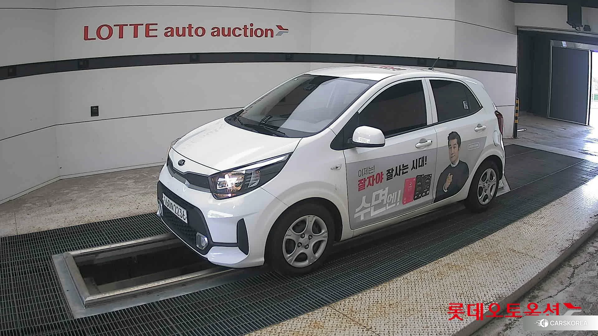 Kia Morning 2021 Clear White из Кореи, фото 4