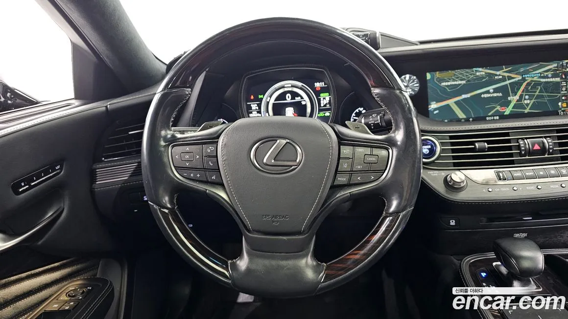 Lexus LS500h 5th generation 2018 Черный из Кореи, фото 4