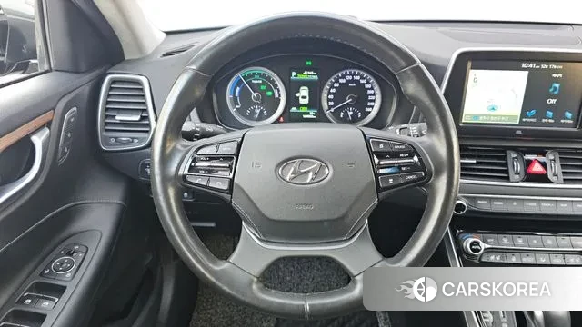 Hyundai Grandeur IG Hybrid 2018 Серый из Кореи, фото 4