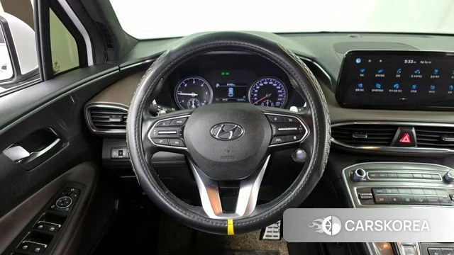 Hyundai The New Santa Fe 2021 Белый из Кореи, фото 4