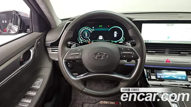 Hyundai The New Grandeur IG Hybrid 2021 Синий из Кореи, фото 4