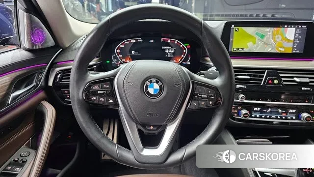 BMW 5 Series (G30) 2019 Синий из Кореи, фото 4
