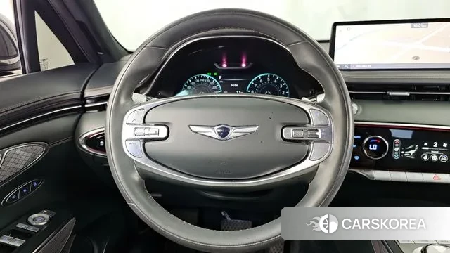 Genesis GV70 2023 Темно-зеленый из Кореи, фото 4