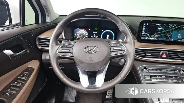 Hyundai The New Santa Fe 2021 Белый из Кореи, фото 4