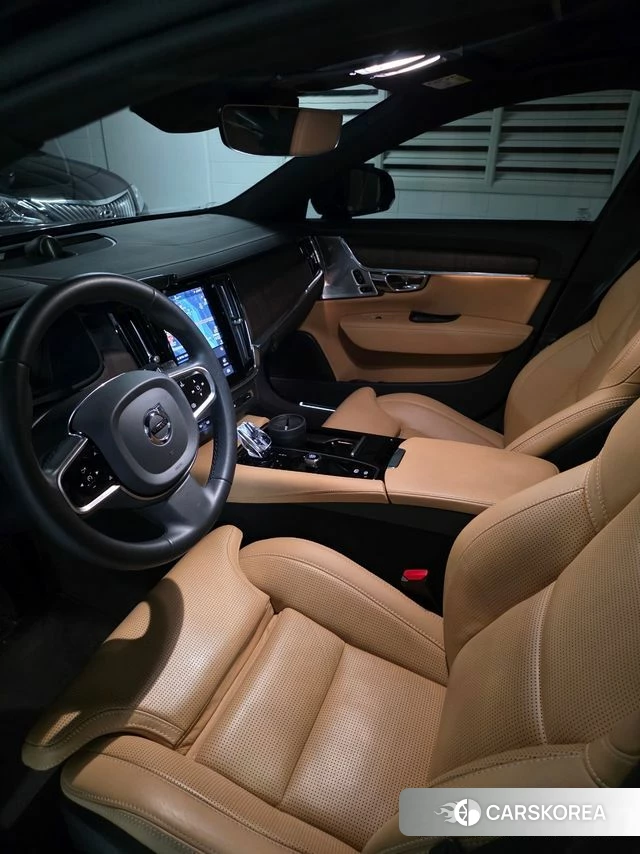 Volvo S90 2022 Черный из Кореи, фото 4