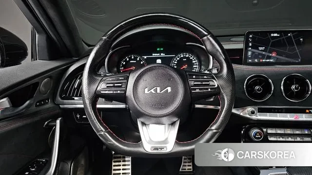 Kia Stinger Meister 2022 Темно-зеленый из Кореи, фото 4