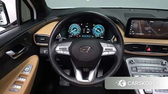 Hyundai The New Santa Fe 2021 Белый из Кореи, фото 4