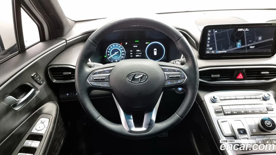 Hyundai The New Santa Fe 2023 Белый из Кореи, фото 4