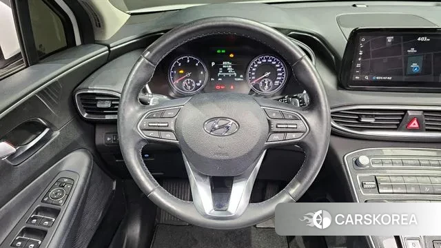 Hyundai The New Santa Fe 2021 Белый из Кореи, фото 4