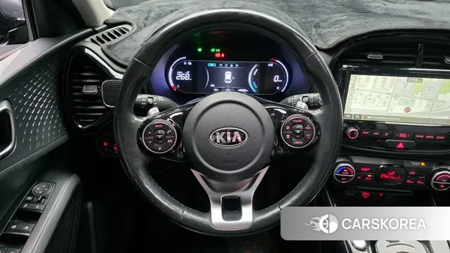 Kia Soul Booster EV 2019 Серый из Кореи, фото 4