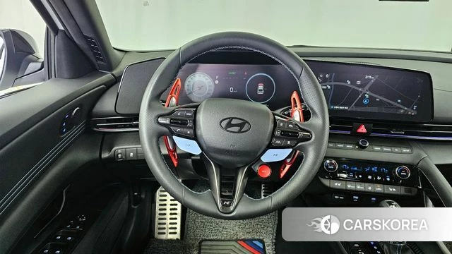 Hyundai The New Avante (CN7) 2024 Белый из Кореи, фото 4