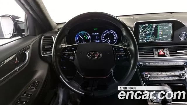 Hyundai Grandeur IG Hybrid 2018 Черный из Кореи, фото 4