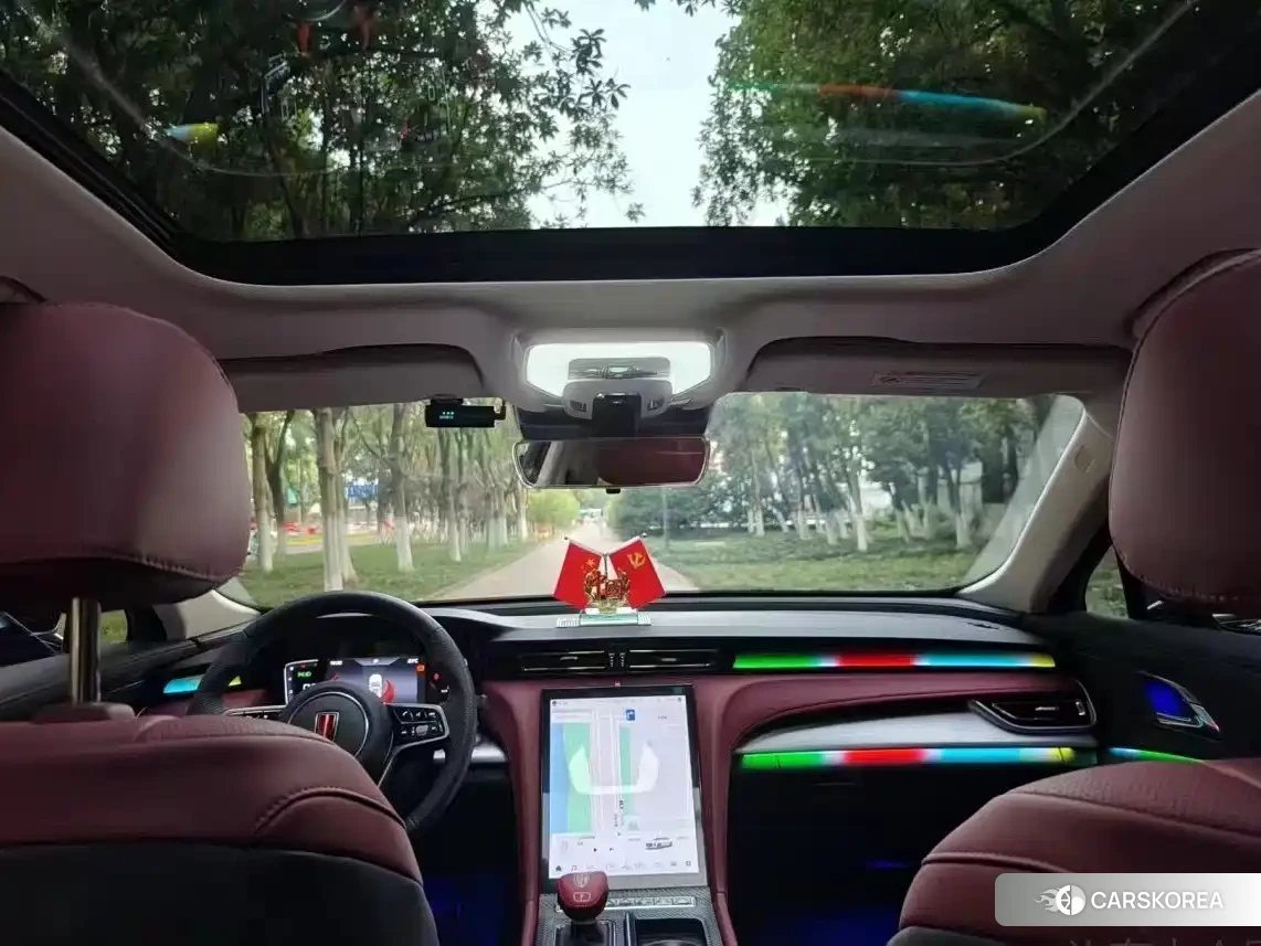 Red flag Hongqi H5 2024 Черный из Китая, фото 4