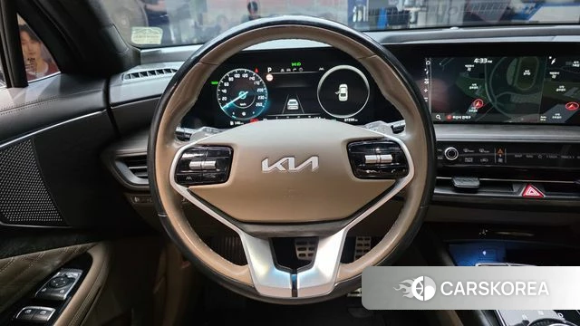 Kia K8 Hybrid 2022 Черный из Кореи, фото 4