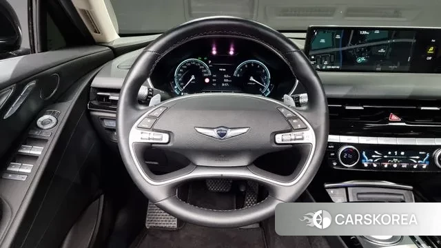 Genesis G80 (RG3) 2022 Черный из Кореи, фото 4