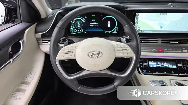 Hyundai The New Grandeur IG Hybrid 2021 Черный из Кореи, фото 4