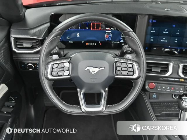 Ford Mustang 7th Generation 2024 Красный из Кореи, фото 4