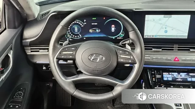 Hyundai The New Grandeur IG Hybrid 2022 Серый из Кореи, фото 4