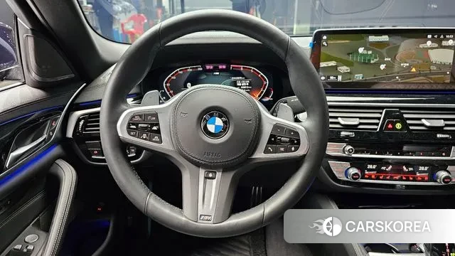 BMW 5 Series (G30) 2022 Черный из Кореи, фото 4