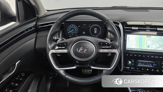 Hyundai Tucson Hybrid (NX4) 2022 Серый из Кореи, фото 4