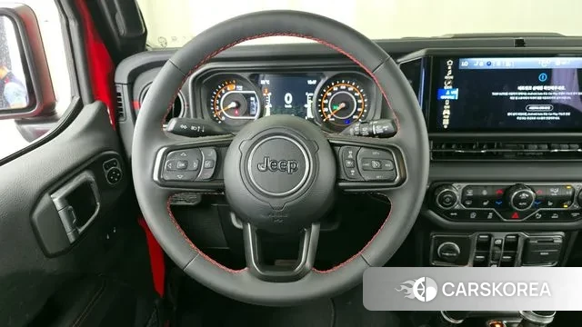 Jeep Wrangler (JL) 2023 Красный из Кореи, фото 4