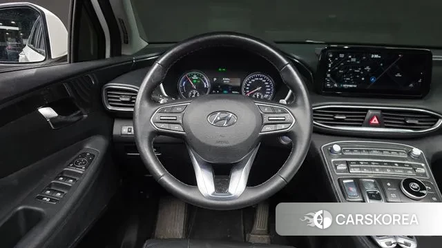 Hyundai The New Santa Fe 2021 Белый из Кореи, фото 4