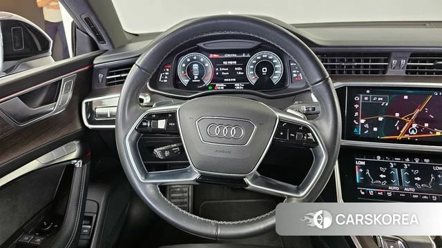 Audi A7 (4K) 2023 Белый из Кореи, фото 4